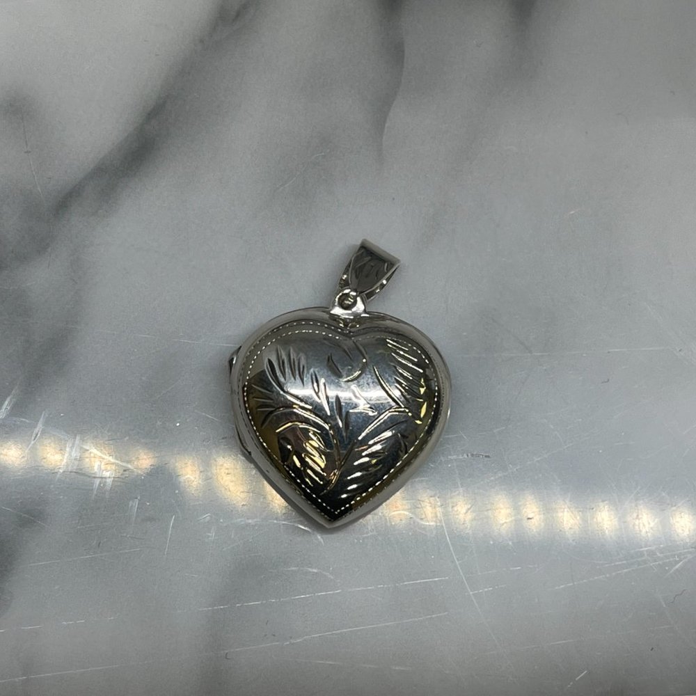 Sterling Silver Heart Locket